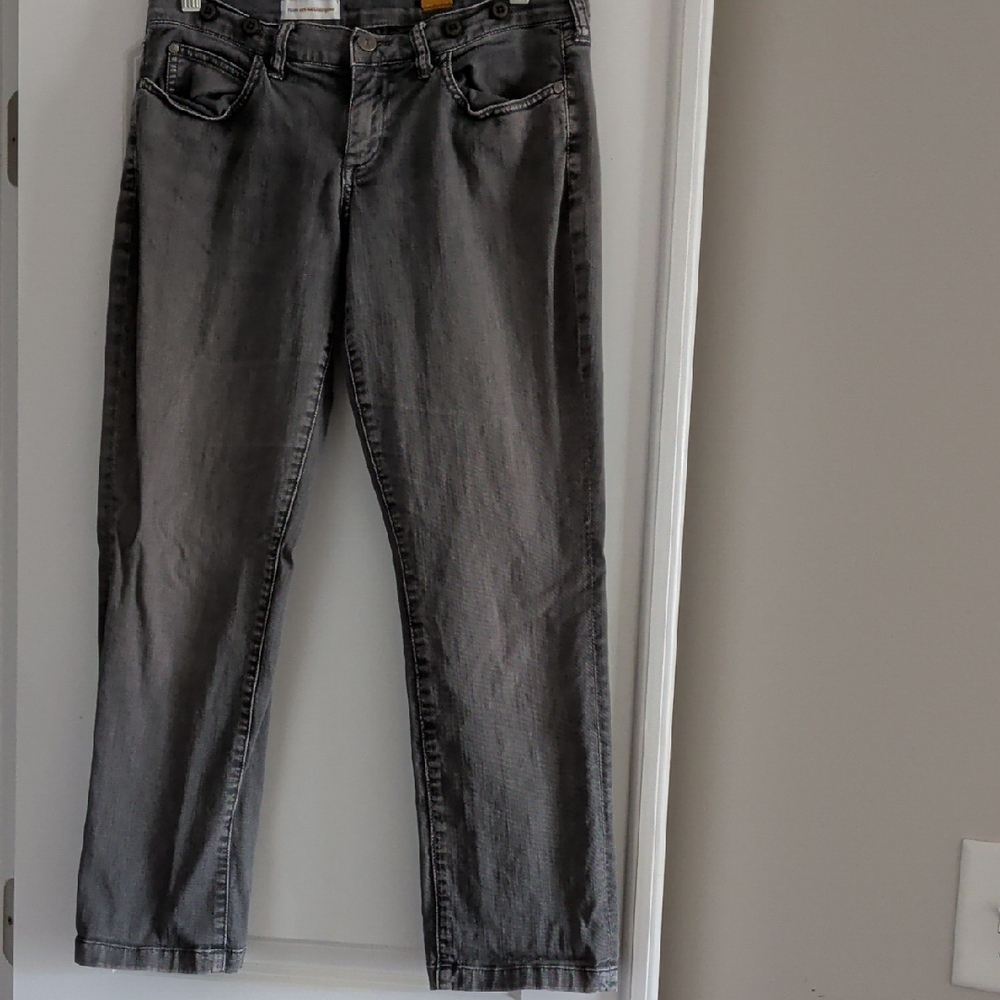 Pilcro and the Letterpress Gray Pants